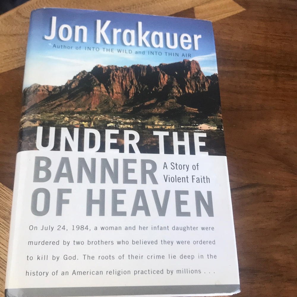 Under The Banner of Heaven by Jon Krakauer book